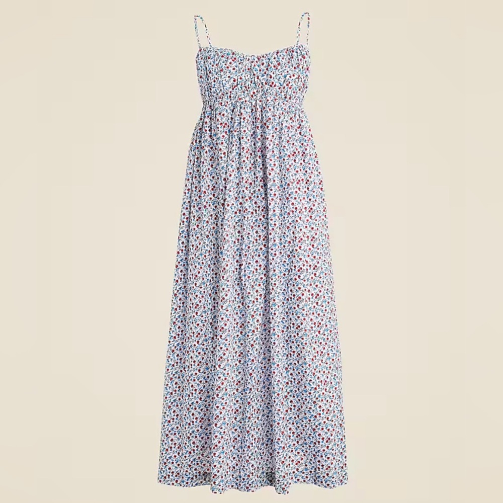 J. Crew Floral Maxi Dress